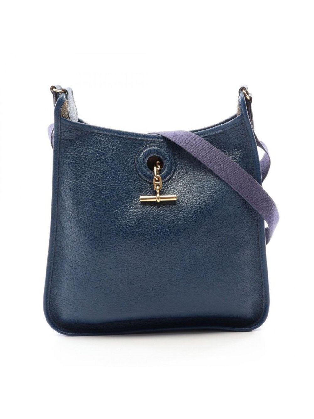 Hermes Shoulder Bag Vespa PM Navy